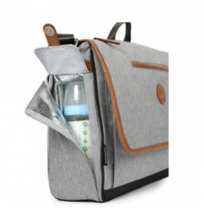 Sac à langer Outlander Messenger Gris