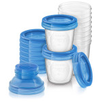 Avent 10 Pots de conservation pour lait maternel