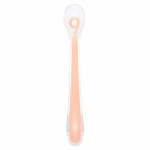 Cuillère silicone 1er âge Baby spoon Pêche Babymoov
