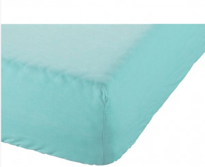 Drap housse lit bébé 60 x 120 ciel Les Chatounets