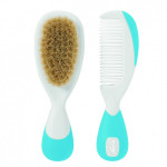 brosse et peigne bleu Chicco