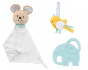 Coffret de naissance - doudou souris et ses amis Chicco