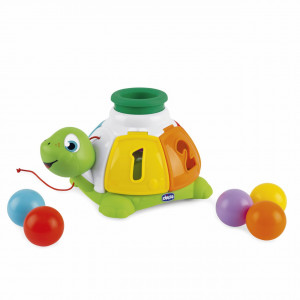 Tortue à balle à tirer Chicco