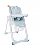 Chaise Haute Polly 2 Start 4 Roues - Frogy Chicco (offre uniquement en magasin)