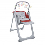 Chaise haute Polly Magic Relax Red Passion Chicco