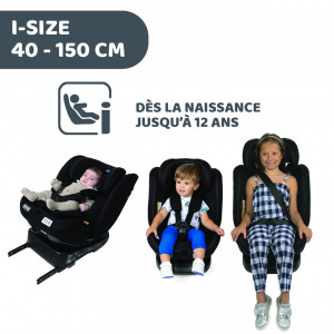 Siège auto Unico Evo I-size Black Chicco