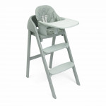 Chaise haute Crescendo Up Venice lagune re_lux Chicco