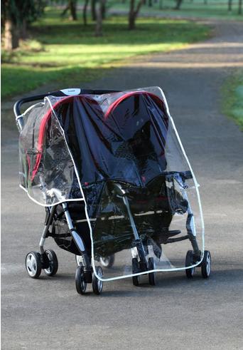 Habillage pluie poussette double Diono - Les bébés du bonheur