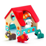 jeu bois ferme Minifarm Djeco