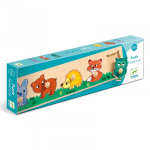 Puzzle bois gros boutons - Forestn'co Djeco