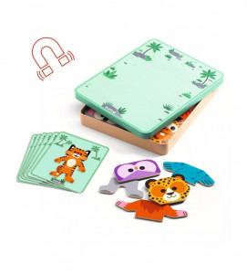 Jeu magnétique Inzebox Mix’n’match Djeco