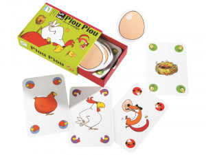 Jeu de cartes Piou Piou Djeco