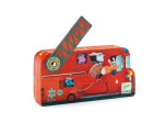 Puzzles silhouettes - Le camion de pompier Djeco