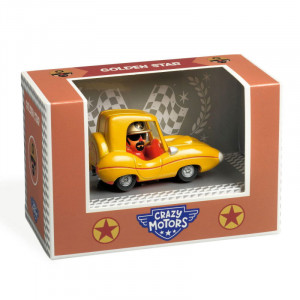 Voiture Crazy Motors Golden Star Djeco