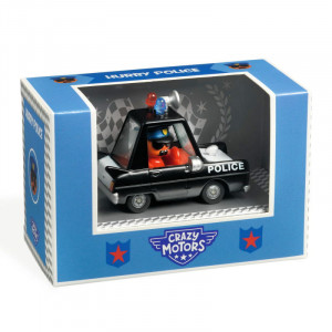 Voiture Crazy Motors Hurry Police Djeco