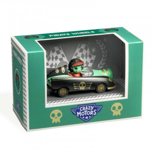 Voiture Crazy Motors Pirate  Wheels Djeco