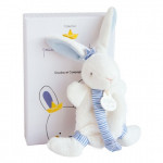 Doudou attache sucette lapin matelot Doudou et Compagnie