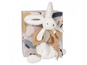 Doudou et Compagnie doudou Happy wild lapin 25 cm