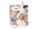 Doudou et Compagnie doudou Happy wild lapin 25 cm