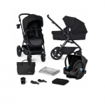 Poussette Trio A-TOUR black Kinderkraft