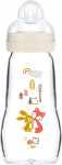 Biberons Verre 260 ml blanc Mam