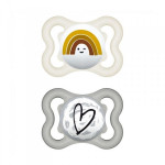 Lot de 2 Sucettes SUPREME 2-6 mois+ Mam