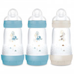 Lot de 3 Biberons anti colique Easy Start 260ml Planet Love - Ocean Mam