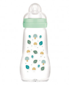 Biberon en Verre MAM 260 ml aqua