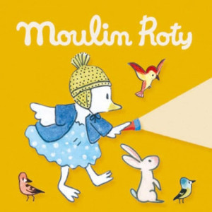 Boîte de 3 disques pour lampe à histoires la grande famille Moulin Roty