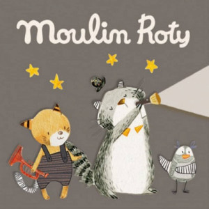 Boîte de 3 disques pour lampe à histoires les moustaches Moulin Roty