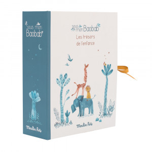 Moulin Roty Coffret naissance Sous le baobab