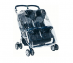 Habillage pluie Aria Shopper Twin et Mini Twin Peg Perego