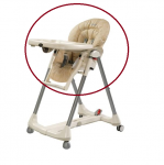 Housse chaise haute Prima Pappa Peg Perego naif sand