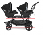 Panier poussette duette Piroet Peg Perego