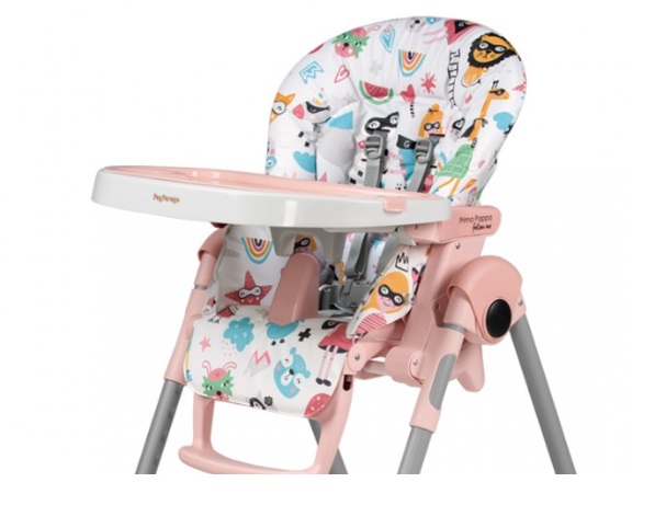 Housse pour chaise haute Prima Pappa Zero3 et Follow Me Super girl Peg  Perego - Les bébés du bonheur