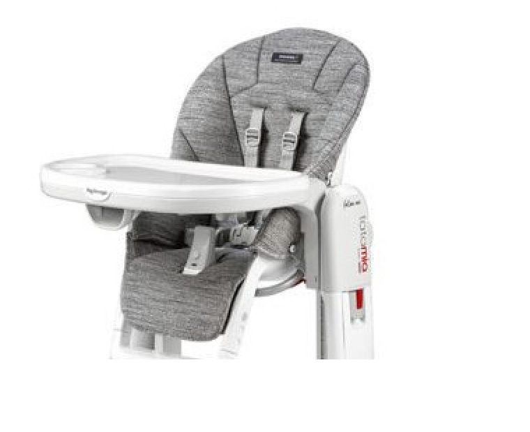 Housse chaise haute Tatamia Wonder Grey Peg Perego - Les bébés du bonheur