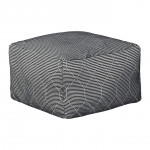 Pouf tricot 55*55*35h cm - Diamond Quax