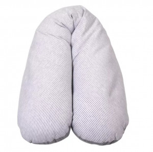 Coussin d'allaitement XL - 190 cm Stipe White Quax