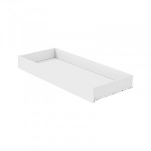 Tiroir lit 140x70 Blanc Access Bois Blanc Sauthon