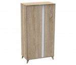 Armoire 2 portes Nova - blanc lin