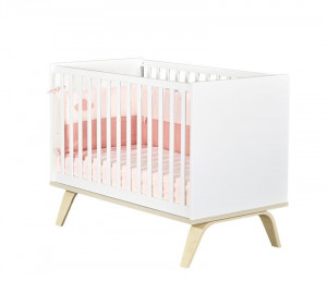 Serena : lit bébé 120x60 + commode avec dispositif à langer