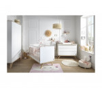 Serena : little big bed 140x70 + commode + armoire