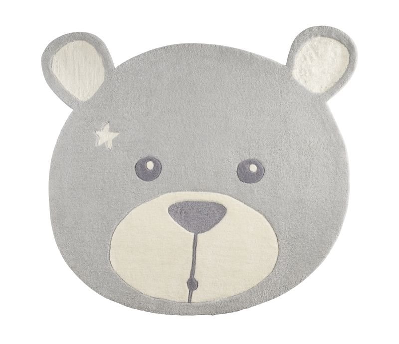 Tapis De Chambre Ours Gris Celeste Sauthon Les Bebes Du Bonheur