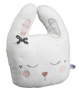 Coussin lapin Miss Fleur de Lune Sauthon