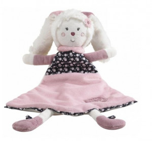 Doudou mouchoir Miss Fleur de Lune Sauthon