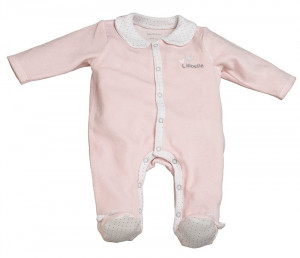 Pyjama velours rose LILIBELLE Sauthon