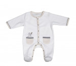 Pyjama bébé blanc Timouki Sauthon