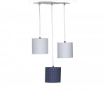 Suspension lumineuse trio Merlin Sauthon