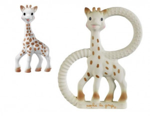 Coffret naissance Sophie la girafe et anneau Vulli