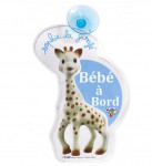 Bébé à bord Flash Sophie la girafe Vulli